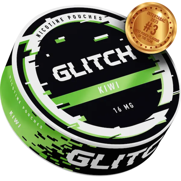 GLITCH Kiwi 16mg nicotine pouches UK