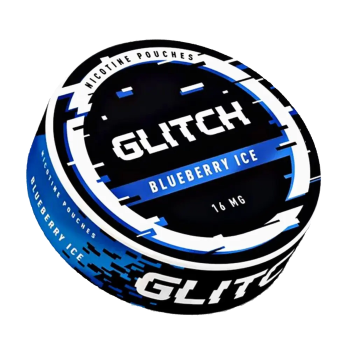 GLITCH Blueberry Ice 16mg nicotine pouches UK