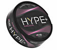 HYPE+ Bubblegum 80mg caffeine pouches bubblegum flavour UK
