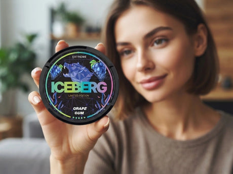ICEBERG Grape Gum 50mg