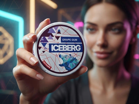 ICEBERG Grape Gum 50mg