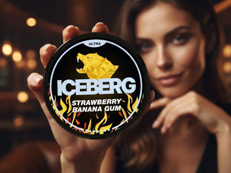 ICEBERG Strawberry Banana Gum 70mg