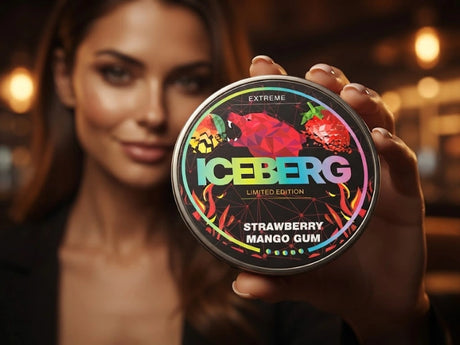 ICEBERG Strawberry Mango Gum 50mg