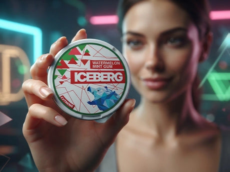 ICEBERG Watermelon Mint Gum 50mg