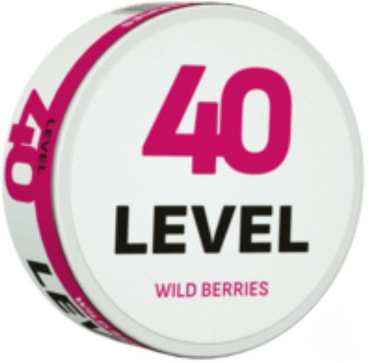 LEVEL Wild Berries 40mg