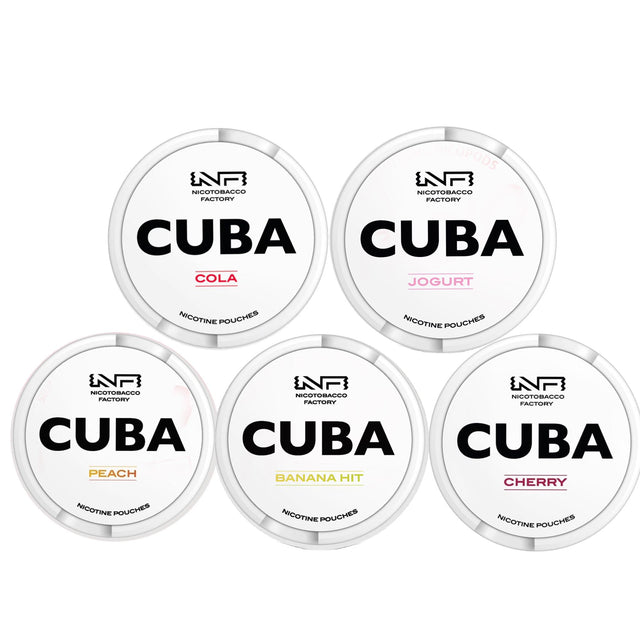 Bundle of 5: Cuba Whiteline 16mg