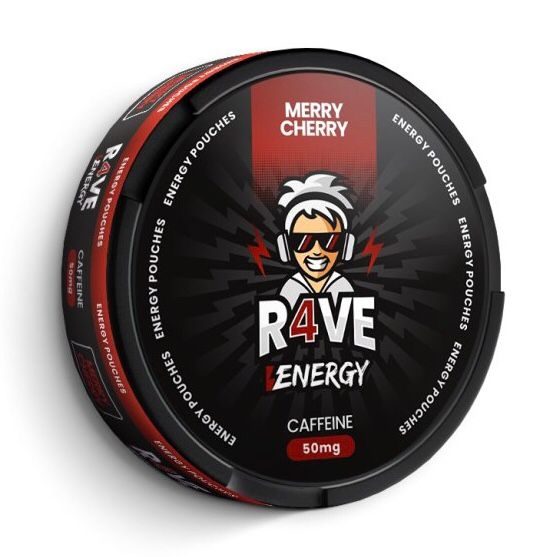 R4ve Merry Cherry 50mg caffeine