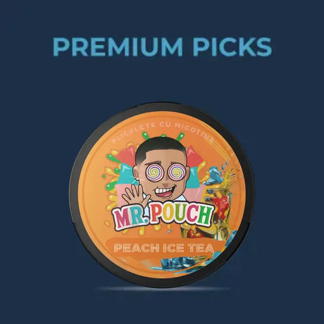 MR.POUCH Peach Ice Tea 20mg