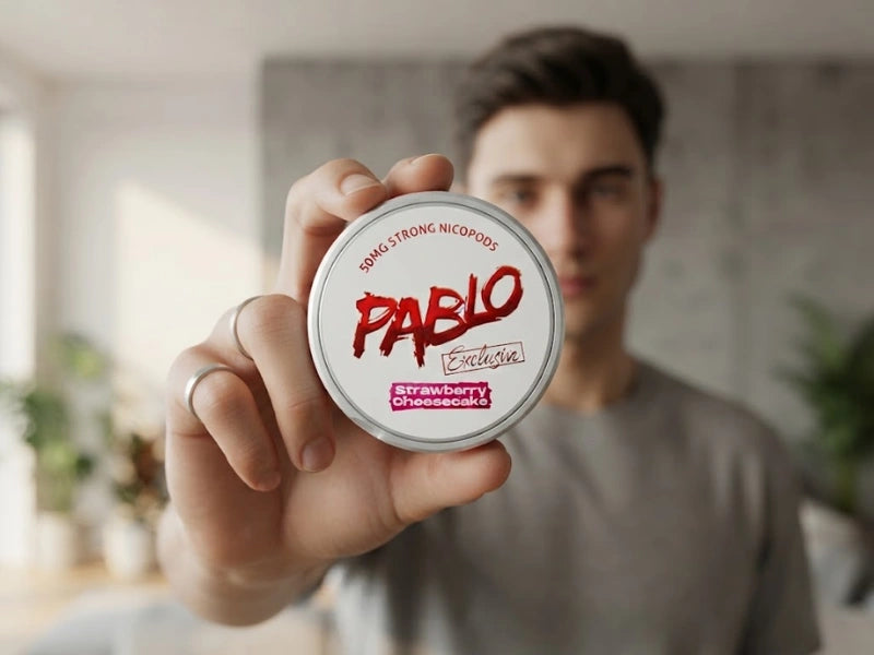 PABLO EXCLUSIVE Strawberry Cheesecake 50MG
