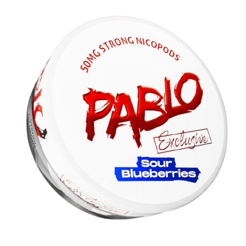 PABLO Exclusive Sour Blueberries 50mg
