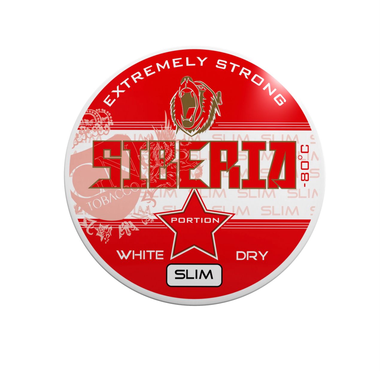 SIBERIA Red 80 Degrees White Dry Portion tight