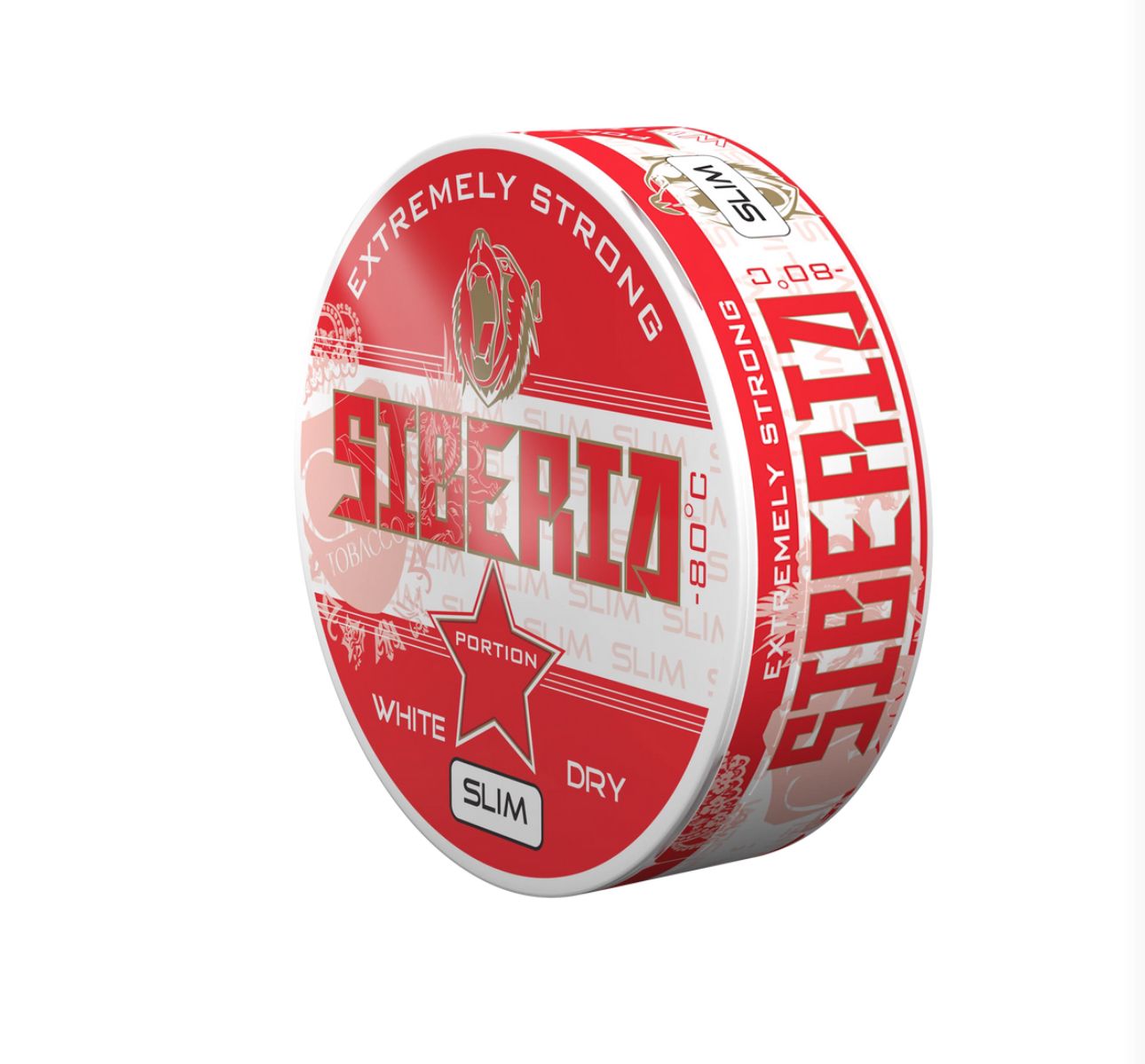 SIBERIA Red 80 Degrees White Dry Portion tight