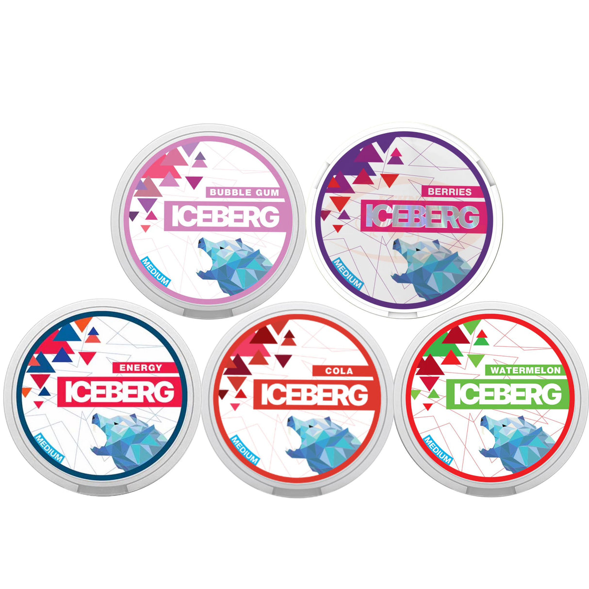 Bundle of 5: ICEBERG 20mg