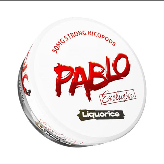 PABLO EXCLUISVE Liquorice 50mg