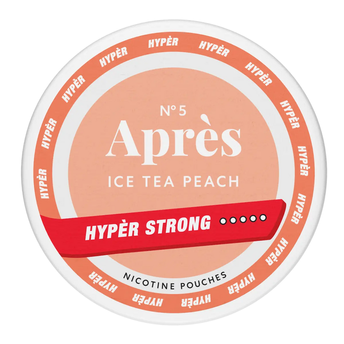 APRES Ice Tea Peach Hyper Strong 11mg nicotine pouches