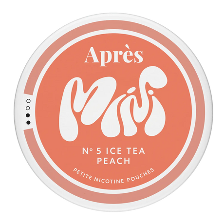 APRÈS Ice Tea Peach Mini 3.2mg nicotine pouches