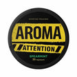 AROMA Attention Spearmint 50mg nicotine pouches with spearmint flavour.
