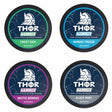 Bundle of 5 THOR 20mg nicotine pouches featuring strong Nordic inspired flavours in a tobacco free format