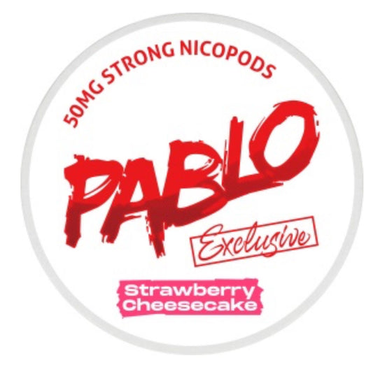 PABLO EXCLUSIVE Strawberry Cheesecake 50MG