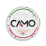 CAMO Cola Lime 12mg nicotine pouches