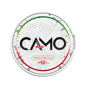 CAMO Cola Lime 12mg nicotine pouches