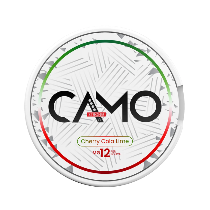 CAMO Cola Lime 12mg nicotine pouches
