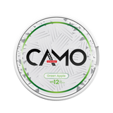 CAMO Green Apple 12mg nicotine pouches