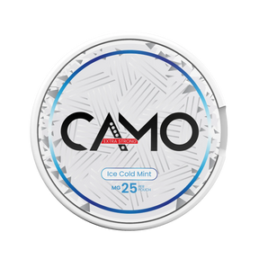 CAMO Ice Cold Mint 25mg nicotine pouches