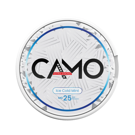 CAMO Ice Cold Mint 25mg nicotine pouches