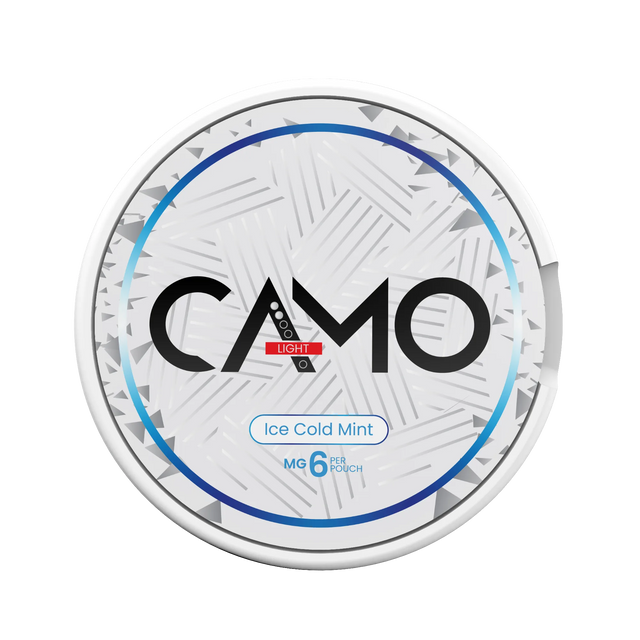 CAMO Ice Cold Mint 6mg nicotine pouches