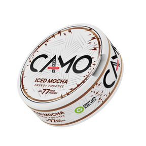 CAMO Iced Mocha 77mg caffeine pouches
