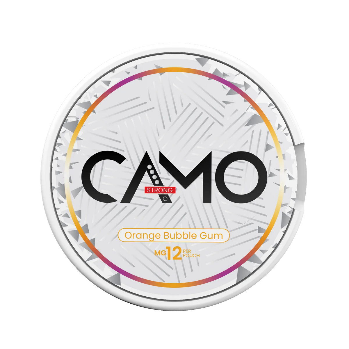 CAMO Orange Bubblegum 12mg nicotine pouches