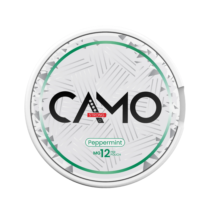 CAMO Peppermint 12mg nicotine pouches