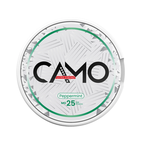 CAMO Peppermint 25mg nicotine pouches