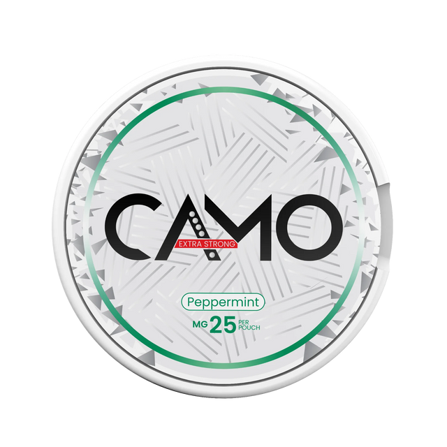 CAMO Peppermint 25mg nicotine pouches