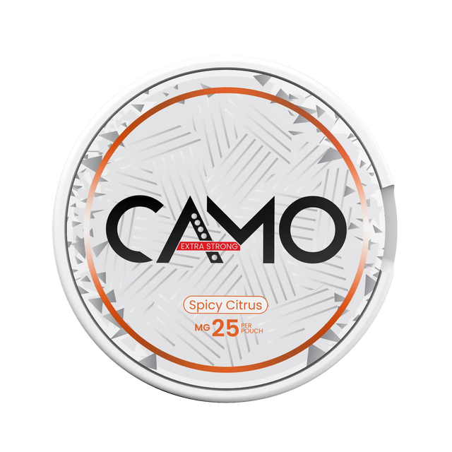 CAMO Spicy Citrus 25mg nicotine pouches