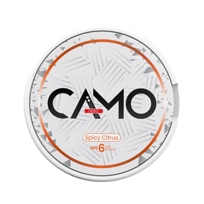 CAMO Spicy Citrus 6mg nicotine pouches