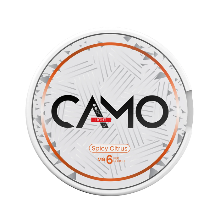 CAMO Spicy Citrus 6mg nicotine pouches