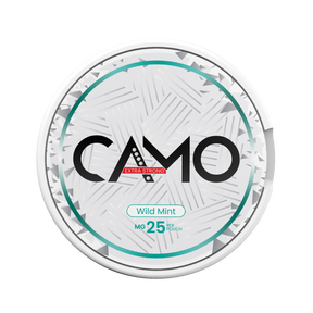 CAMO Wild Mint 25mg nicotine pouches