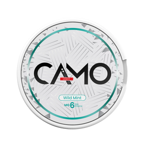 CAMO Wild Mint 6mg nicotine pouches