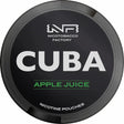 CUBA Blackline Apple Juice 43mg nicotine pouches fresh apple flavour UK