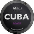 CUBA Blackline Grape 43mg nicotine pouches sweet grape flavour UK