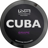 Buy CUBA BLACKLINE Grape 43mg Nicotine Pouches