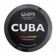 CUBA Blackline Lollipop 43mg nicotine pouches candy flavour UK