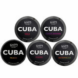 CUBA Blackline mixed bundle of 5 nicotine pouches 43mg multiple flavours UK