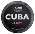 CUBA Blackline Yogurt 43mg nicotine pouches creamy flavour UK