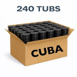 Bundle of 240 CUBA nicotine pouches with assorted flavour options.