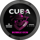 Buy Cuba NINJA Bubble gum 30mg Nicotine Pouches