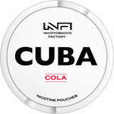 Buy CUBA WHITELINE Cola 16mg Nicotine Pouches