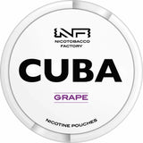 Buy CUBA WHITELINE Grape 16mg Nicotine Pouches